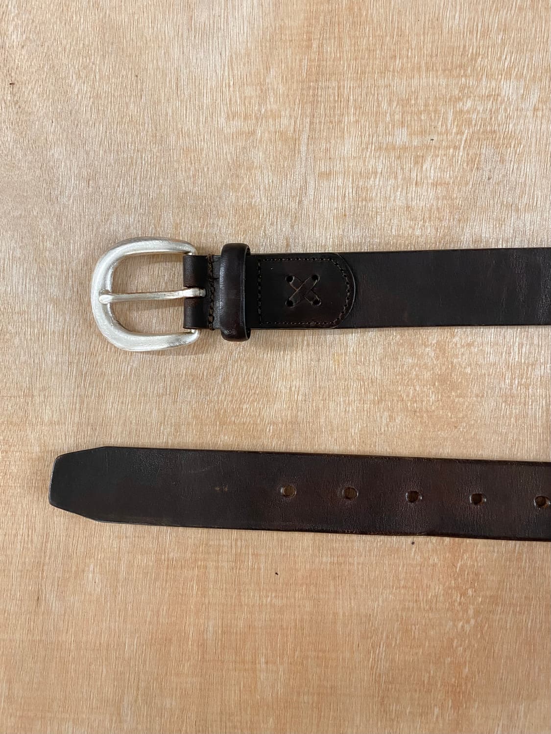 EDDIE BAUER leather belt 에디바우어 레더 벨트 상품이미지3