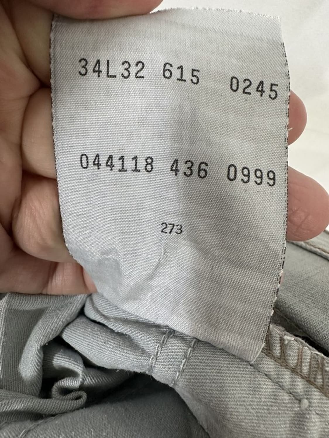 [W34L32] LEVI'S 리바이스615 90s UK 그레이데님 빈티지 상품이미지8