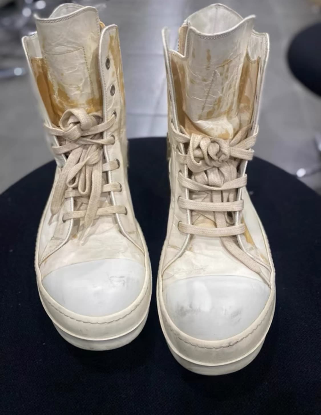 릭오웬스 라몬즈 퓨어 화이트 42 상품이미지2