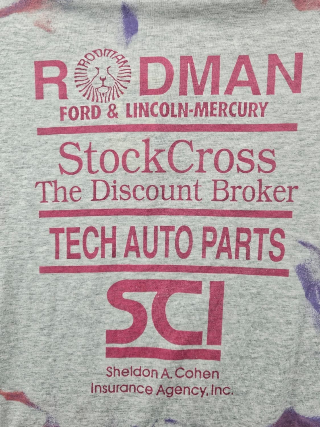 8~90s USA프룻오브더룸 커스텀 싱글스티치 롱슬리브(XL)/11427 상품이미지10