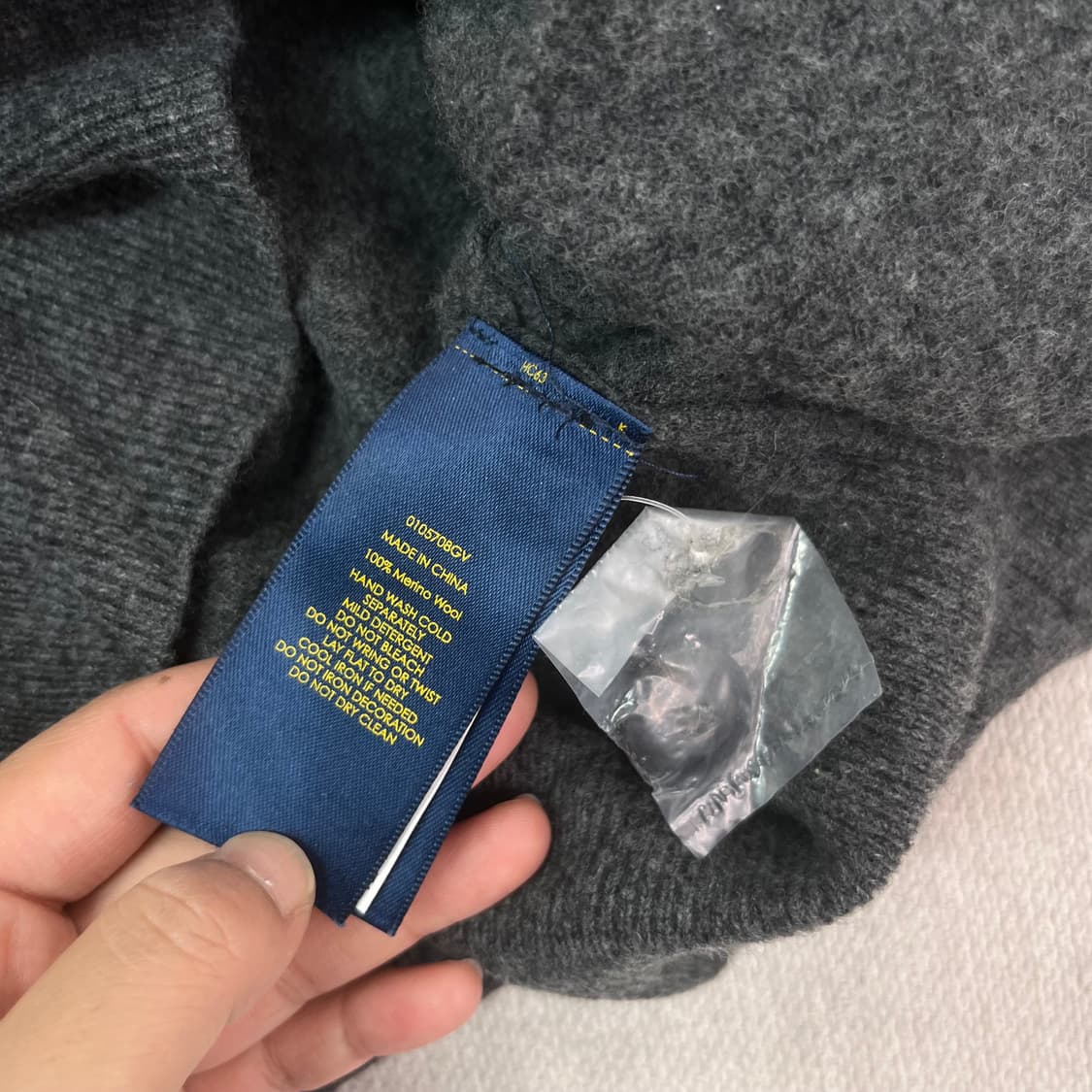 95 폴로 랄프로렌 스웨이드 패치 가디건 상품이미지4