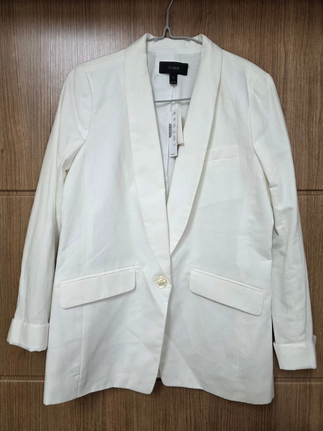 [새제품] J.CREW 제이크루 여성 싱글 린넨 블렌드 자켓 상품이미지1
