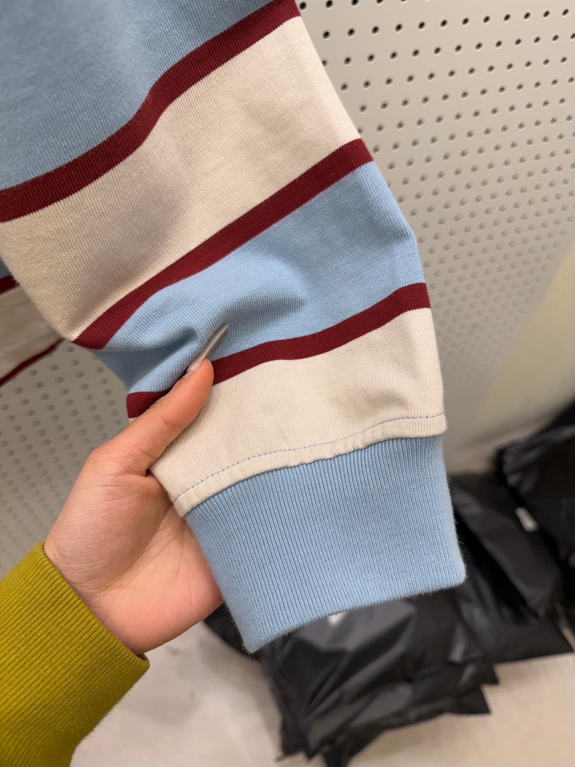 노스페이스 스트라이프 럭비티 U1086 상품이미지4