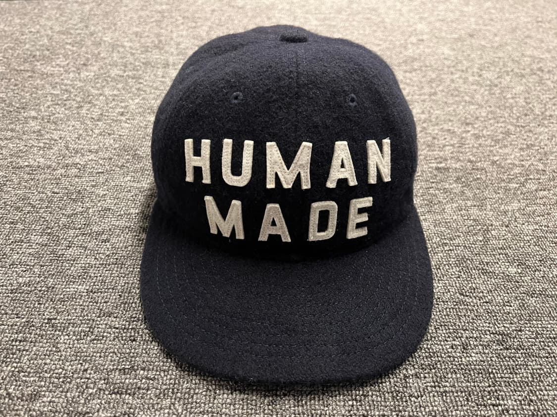 휴먼메이드 모직 볼캡 네이비  상품이미지2