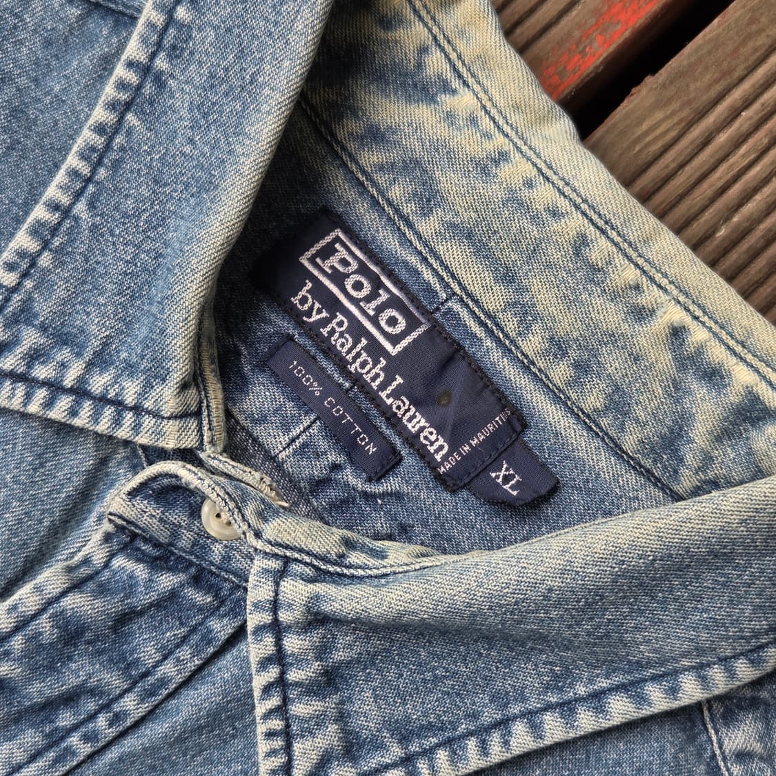 폴로 청 셔츠 상품이미지4