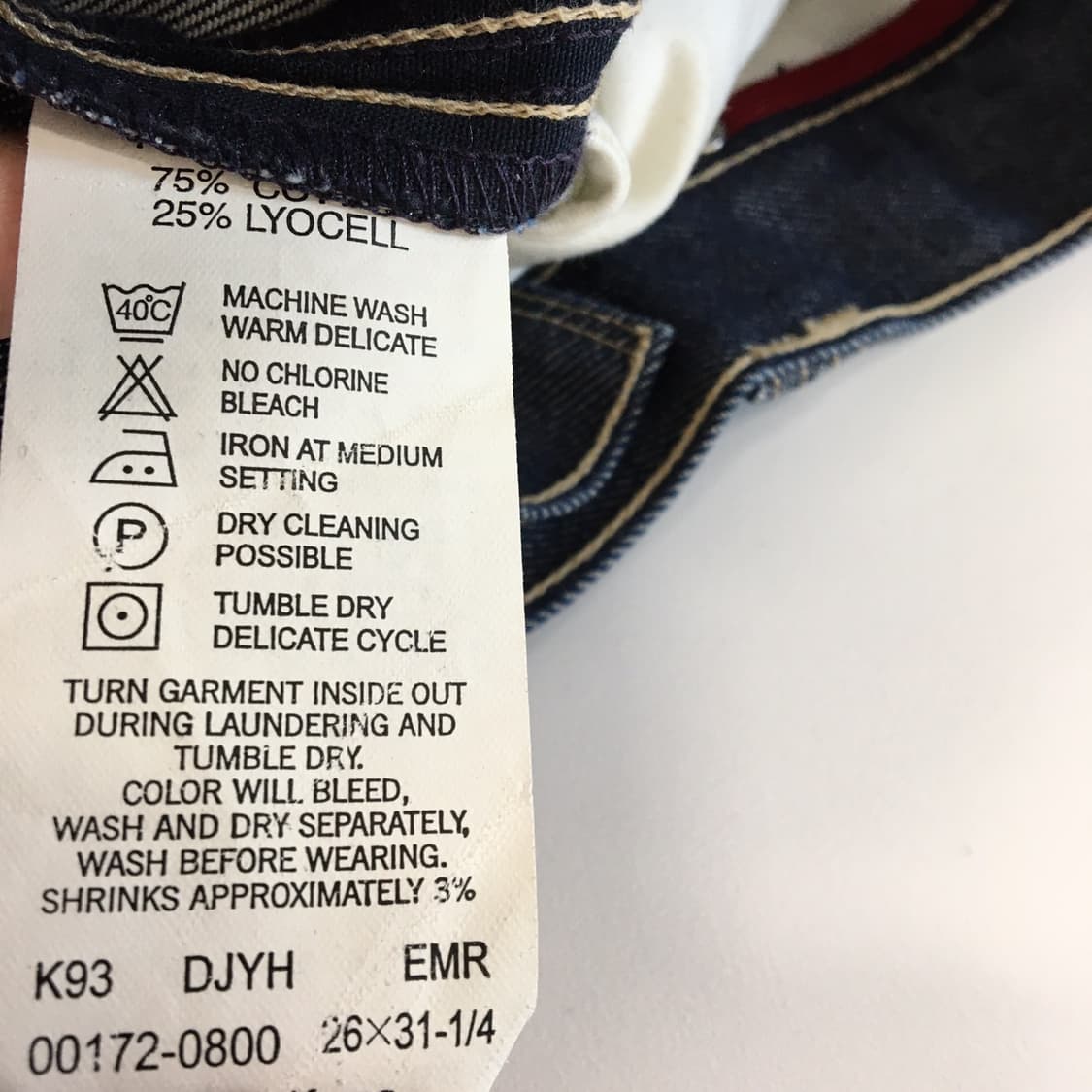 리바이스 00s 엔지니어드진 25 인치  상품이미지6