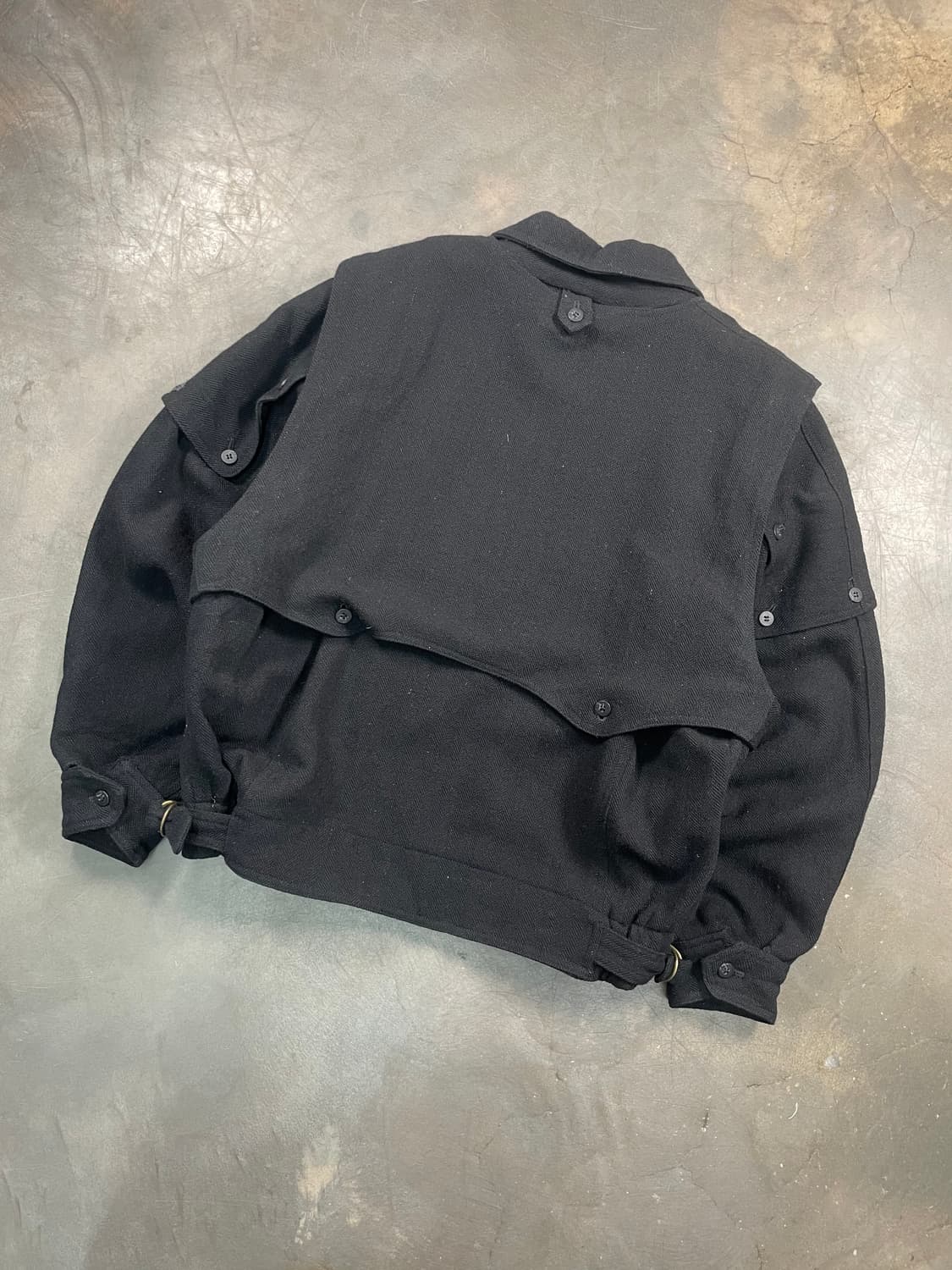 테테옴므 더블 레이어드 봄버 자켓 상품이미지5