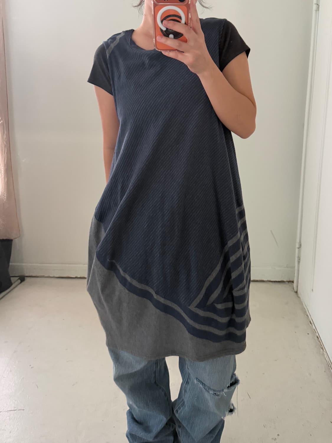 일본빈티지 에스닉 아방 민소매 드레스 상품이미지3