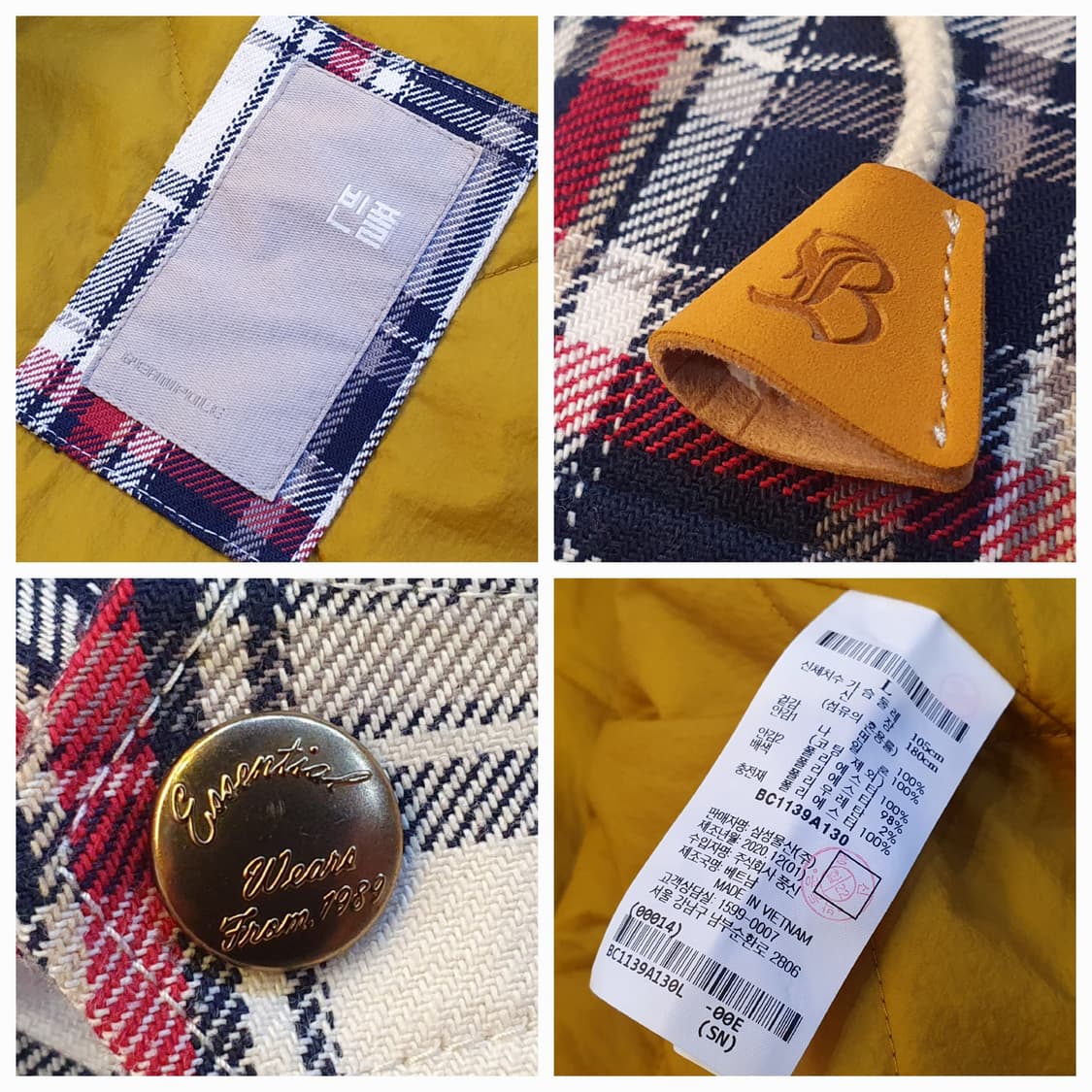 100.빈폴 퀼팅 후드점퍼 상품이미지7