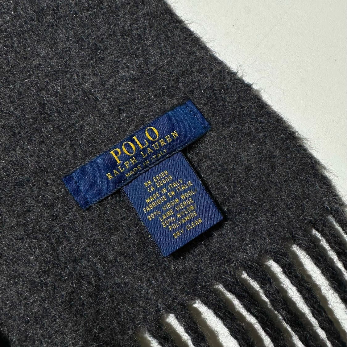 폴로 랄프로렌 이태리제 리버시블 빅포니 머플러 목도리 상품이미지5