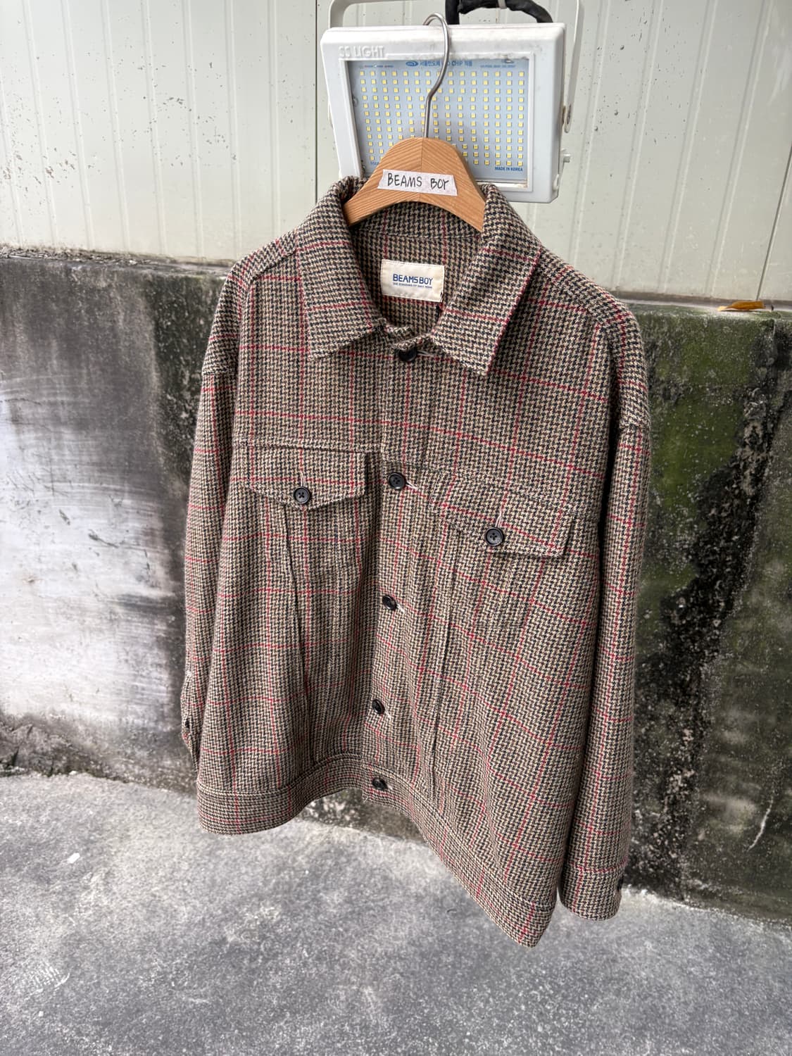 빔즈보이 울 트러커 자켓 상품이미지3