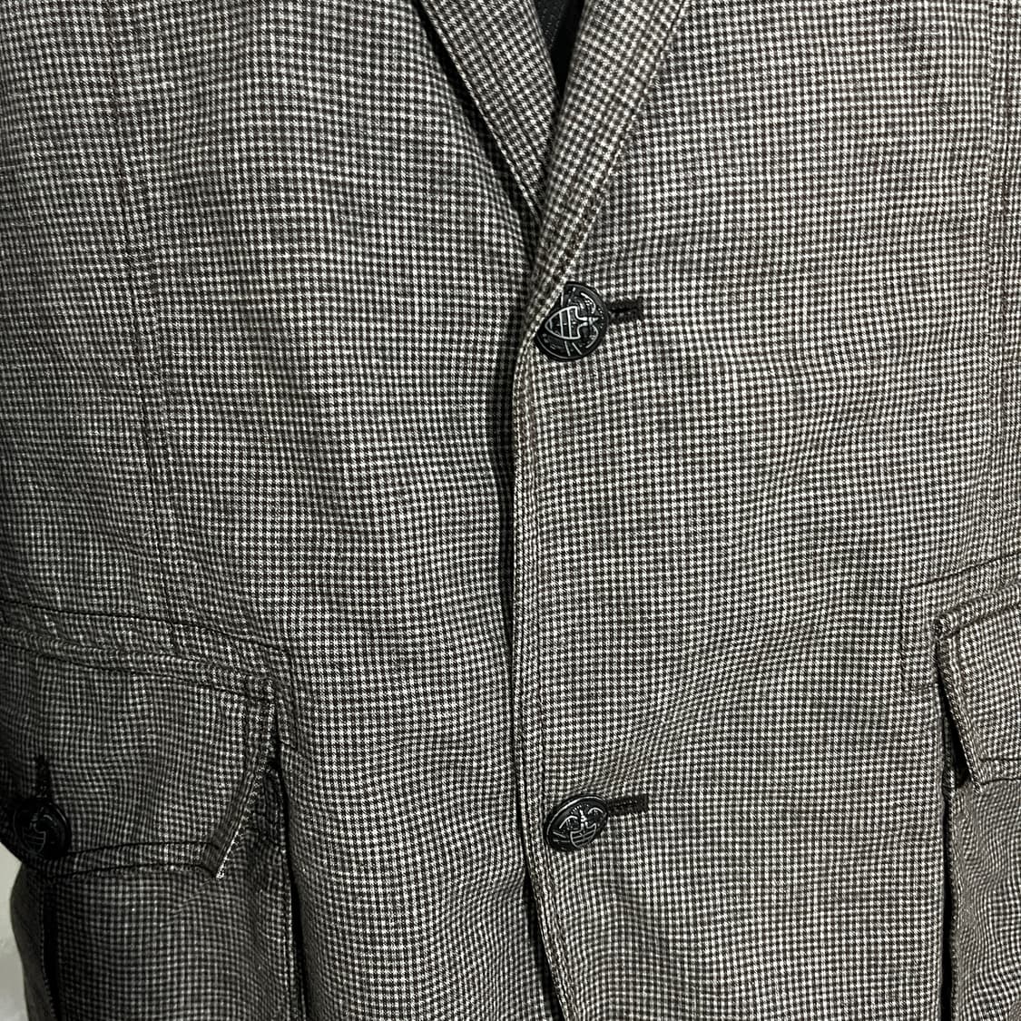 솔리드옴므 체크 블레이저 상품이미지5