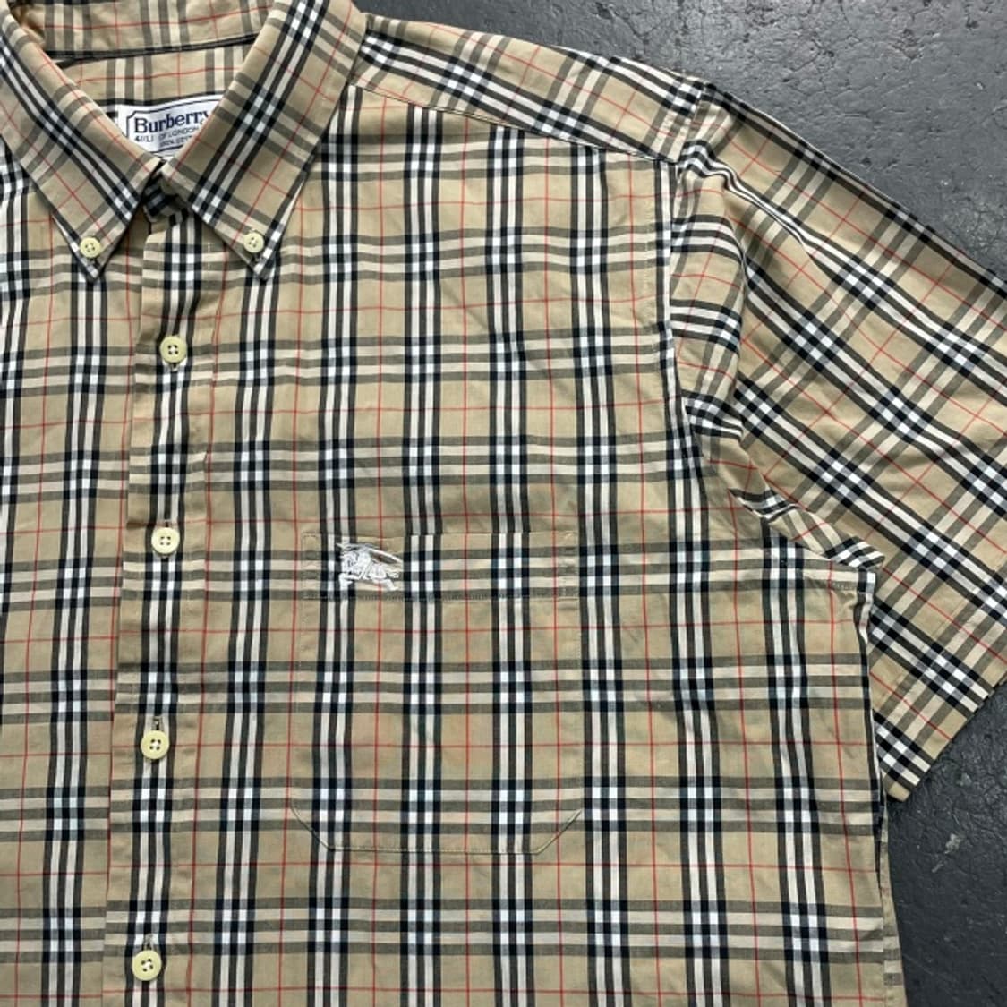 100 버버리 노바체크 셔츠  상품이미지2