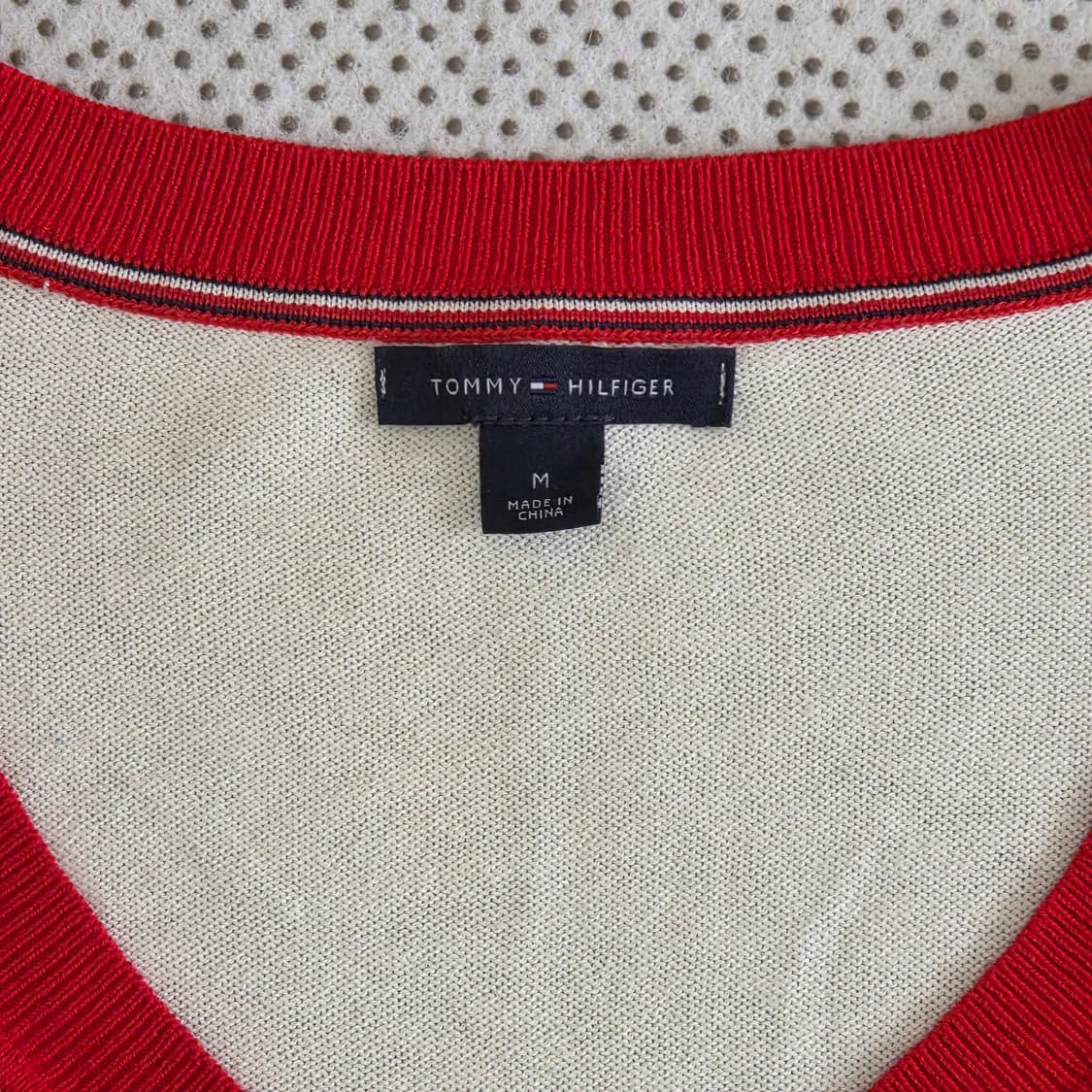 Tommy Hilfiger 타미 힐피거 브이넥 레이어드 니트  상품이미지3