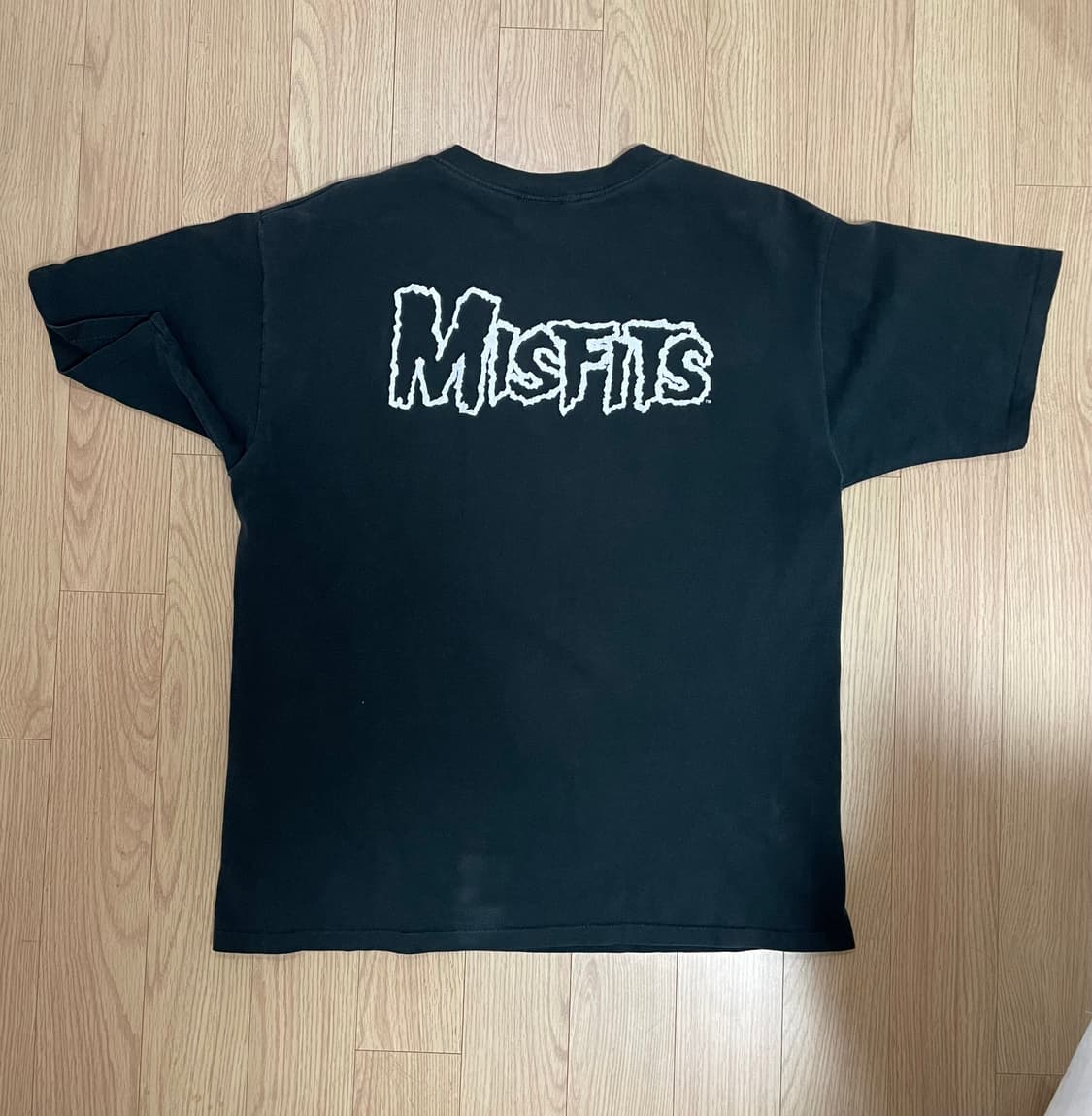 90s misfits ghost t shirt 미스핏츠 빈티지 밴드티 상품이미지4