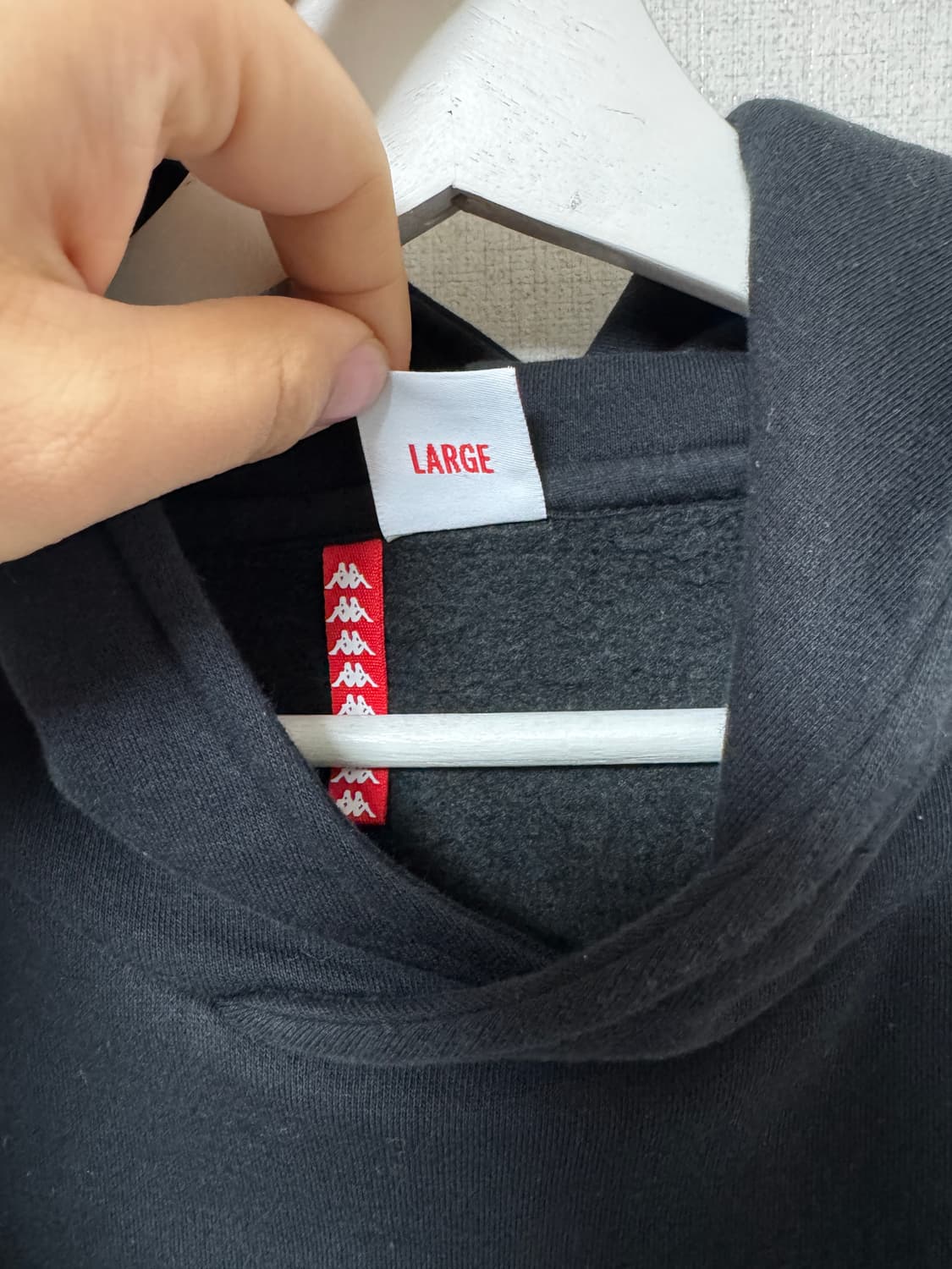 카파 레드 후드티 상품이미지6