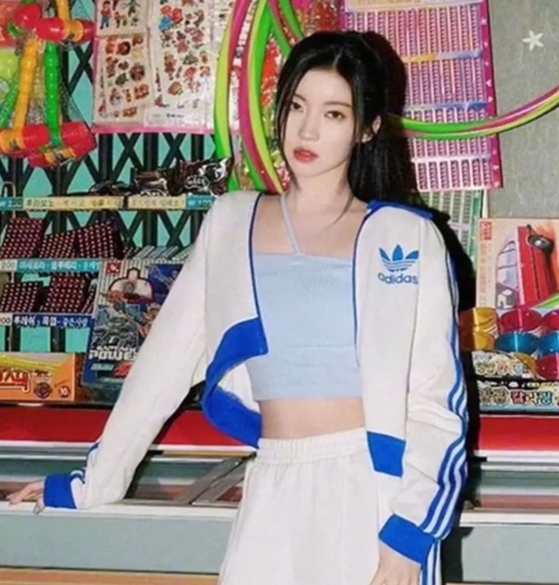 💧아디다스 오리지널 베켄바우어 클라우드 화이트 트랙탑 져지💧 상품이미지1