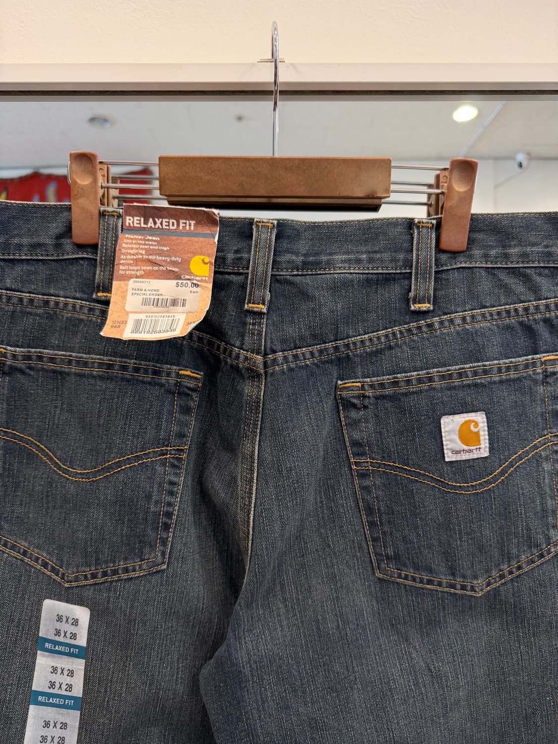 (deadstock) Carhartt 칼하트 데님 팬츠 (36inch) 상품이미지7