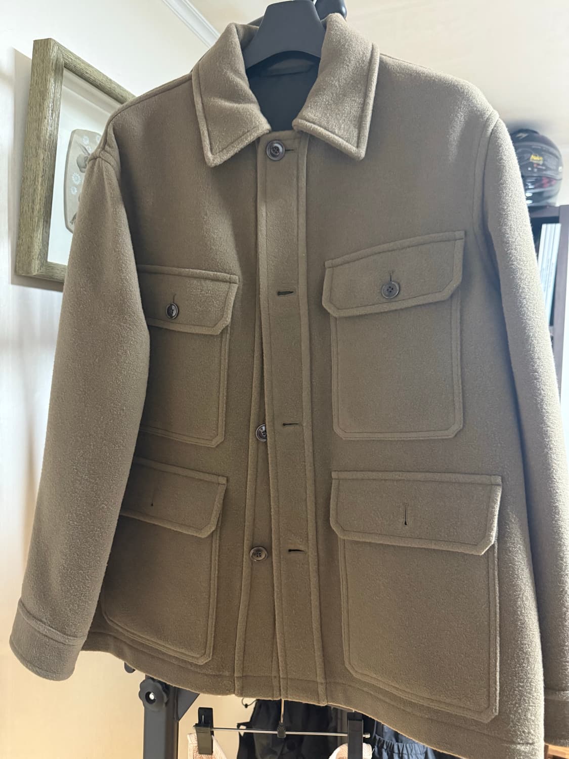 르메르 헌팅자켓 다크스쿼럴 50 상품이미지1