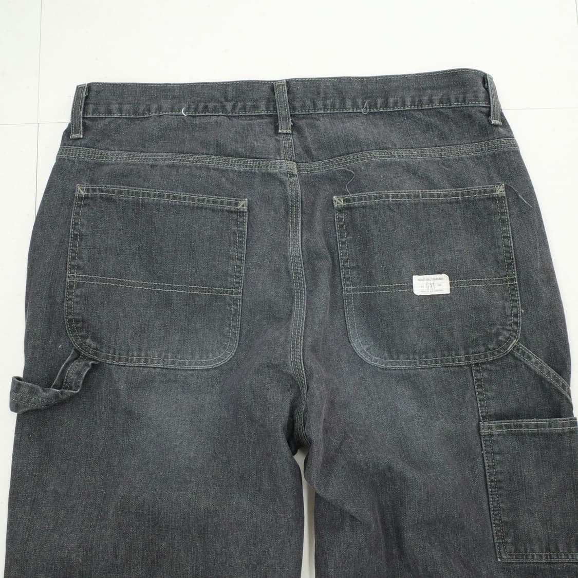 00s 올드 갭 GAP 빈티지 카펜터 데님 팬츠 36/30 (다크그레이) 상품이미지6