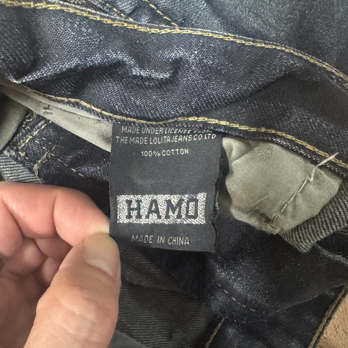 ✨ (바배) 빈티지 Y2K 패치 데님 반바지 상품이미지4