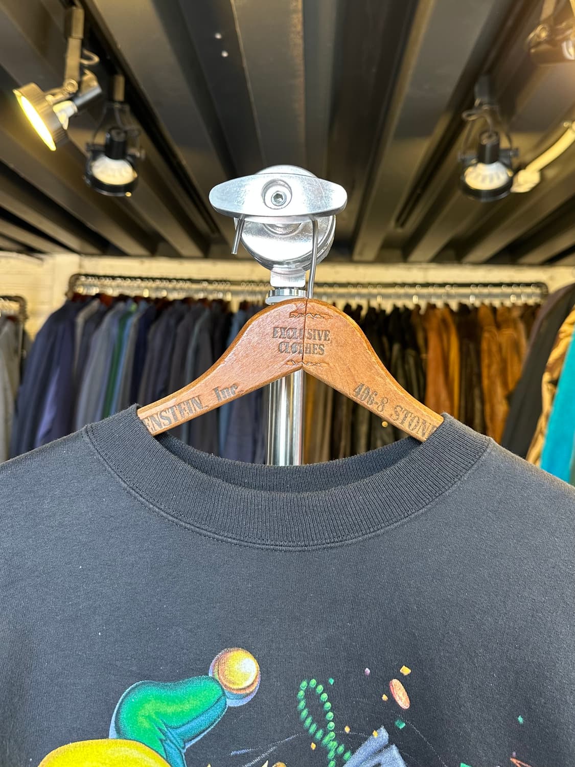 00s 유니버셜스튜디오 페인팅 스웻셔츠 2001 상품이미지3