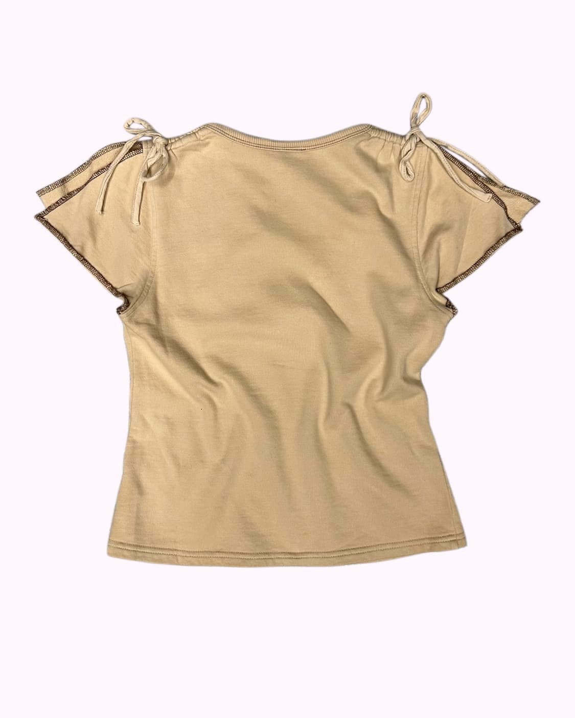 shirring slit kitsch t-shirt 상품이미지4