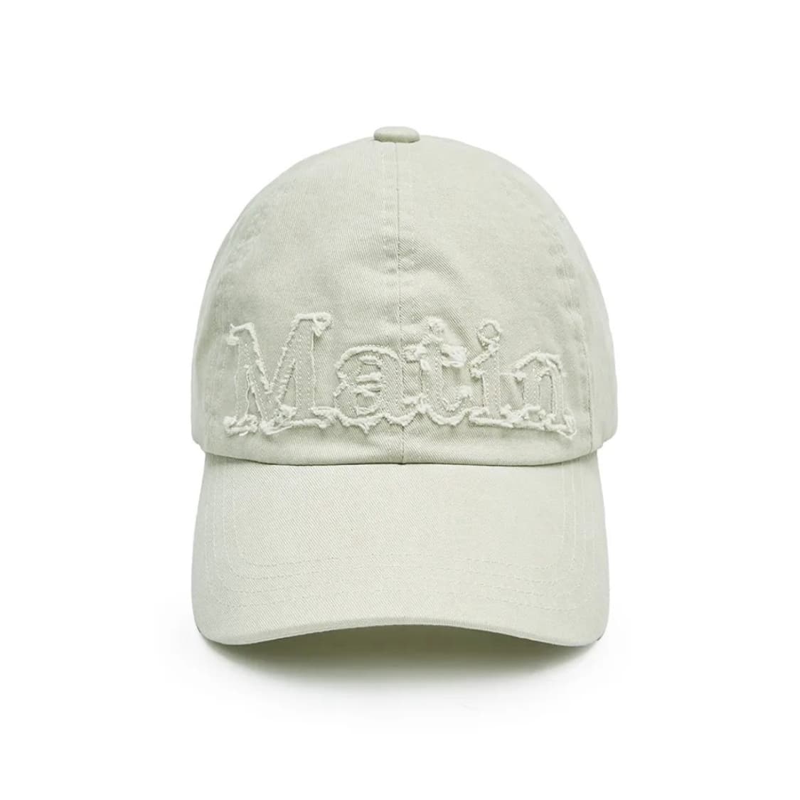 마뗑킴 모자 ROUGH CUT APPLIQUE BALL CAP 상품이미지1