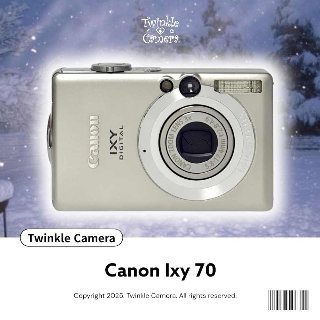 Canon ixy 캐논 익시 70 (익서스 60) 상품이미지1