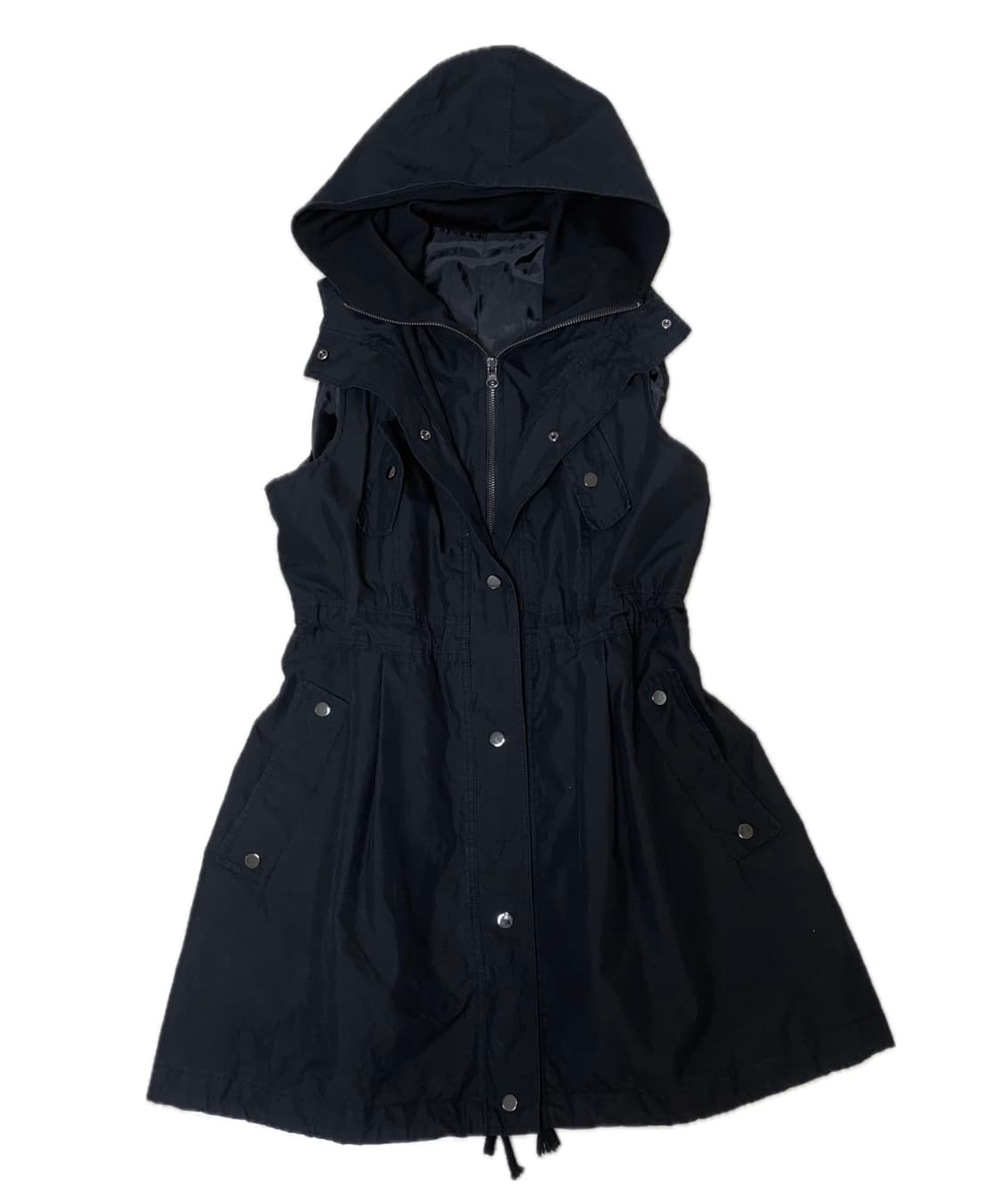 사파리 하이넥 베스트 야상 자켓 상품이미지1