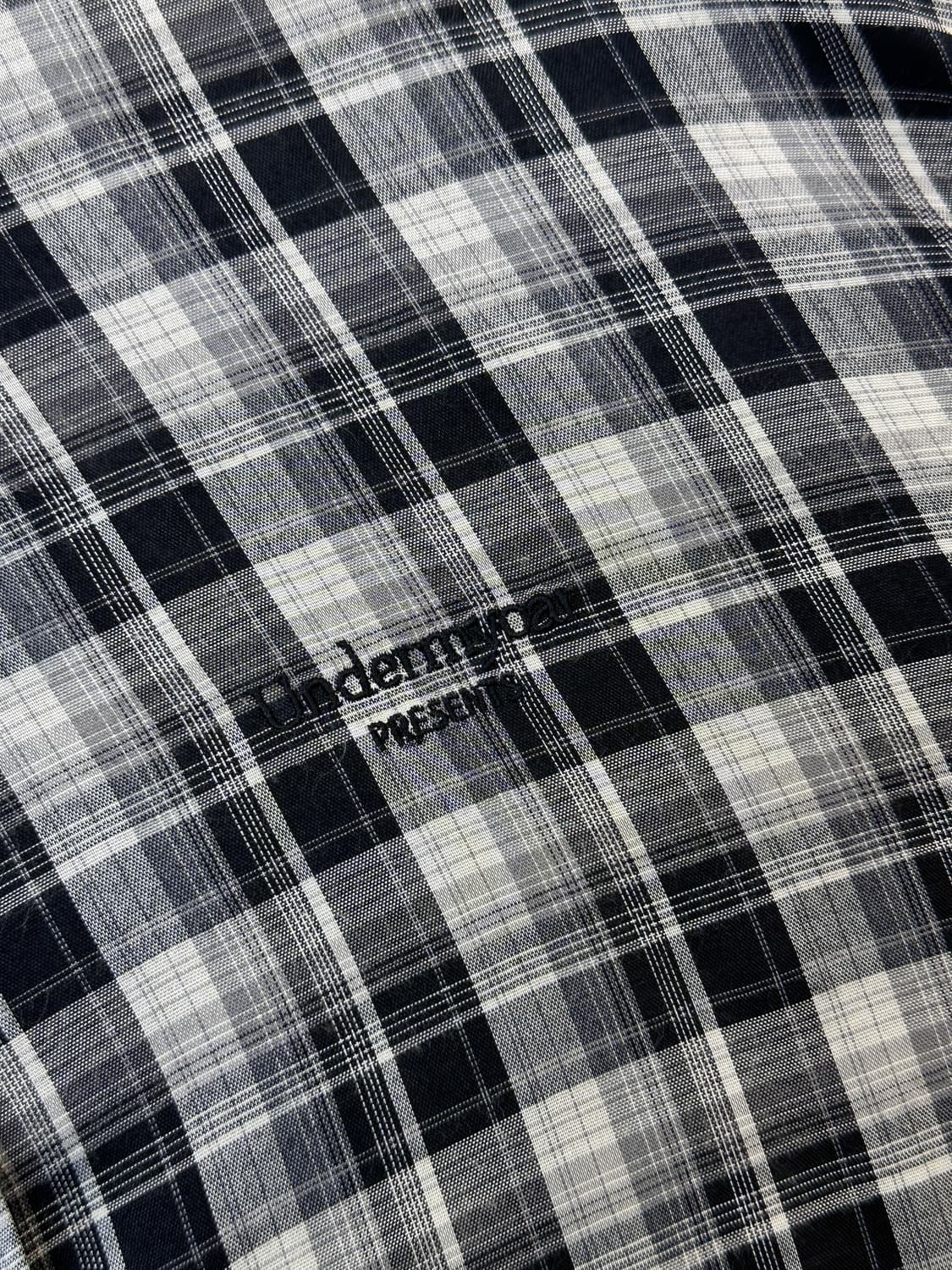 언더마이카 Mu.32 OG 로고 체크 셔츠 상품이미지4