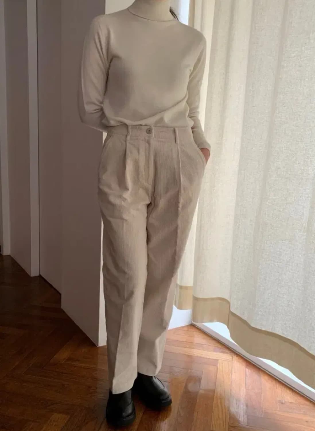 얼바닉30 코듀로이 팬츠 (오트밀) 상품이미지4