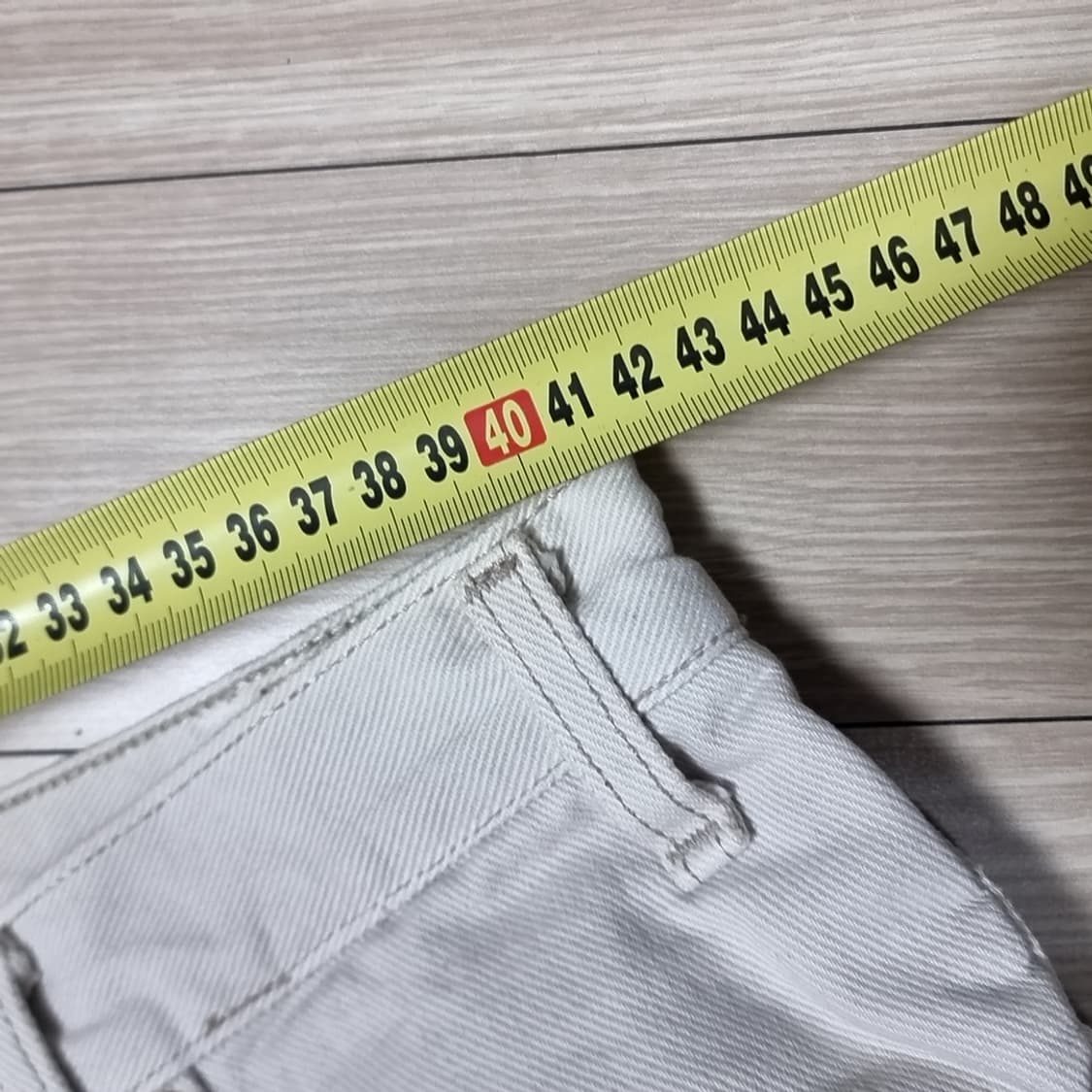 미제 usa 80s 리바이스550 아이보리 데님(34) 상품이미지10