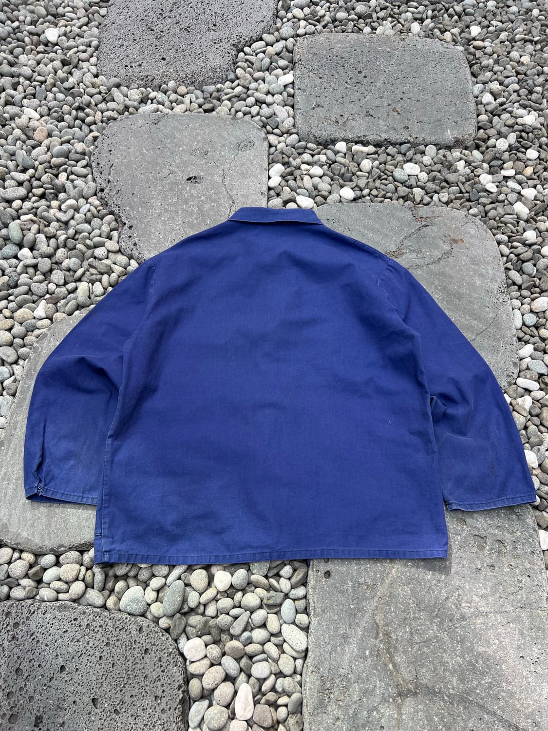OLD VINTAGE FADED BLUE WASHING 프렌치워크자켓 상품이미지2
