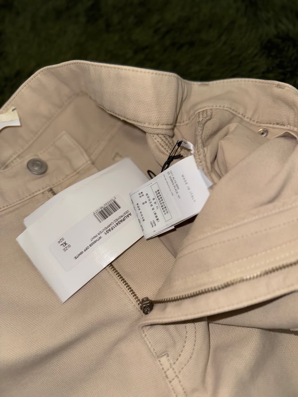 [XL] 1017 ALYX 9SM 알릭스 디스트로이드 더블니 카펜터 팬츠 상품이미지4