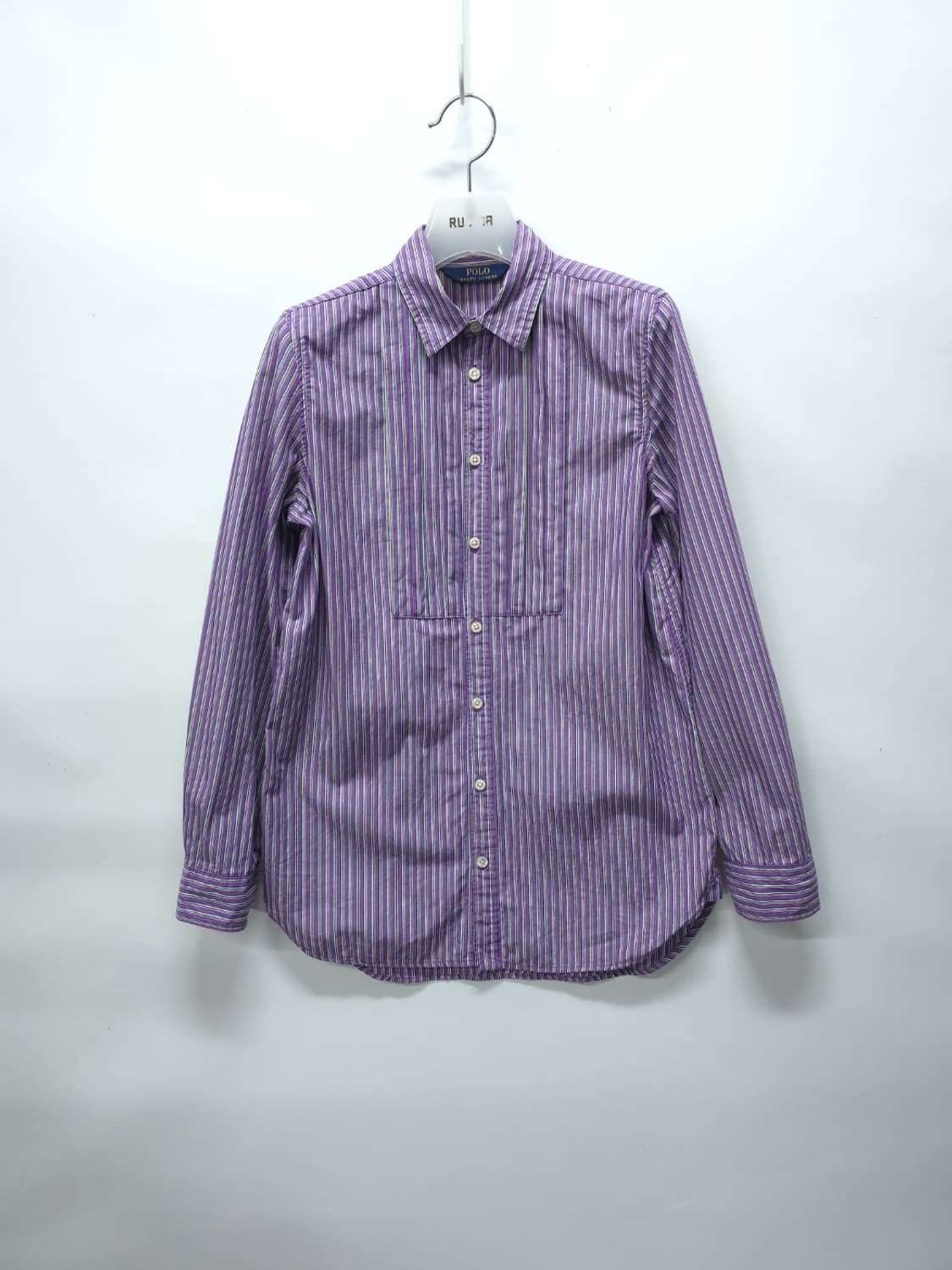 폴로 플리츠 스트라이프 셔츠 ( 여성 55 ) 상품이미지1