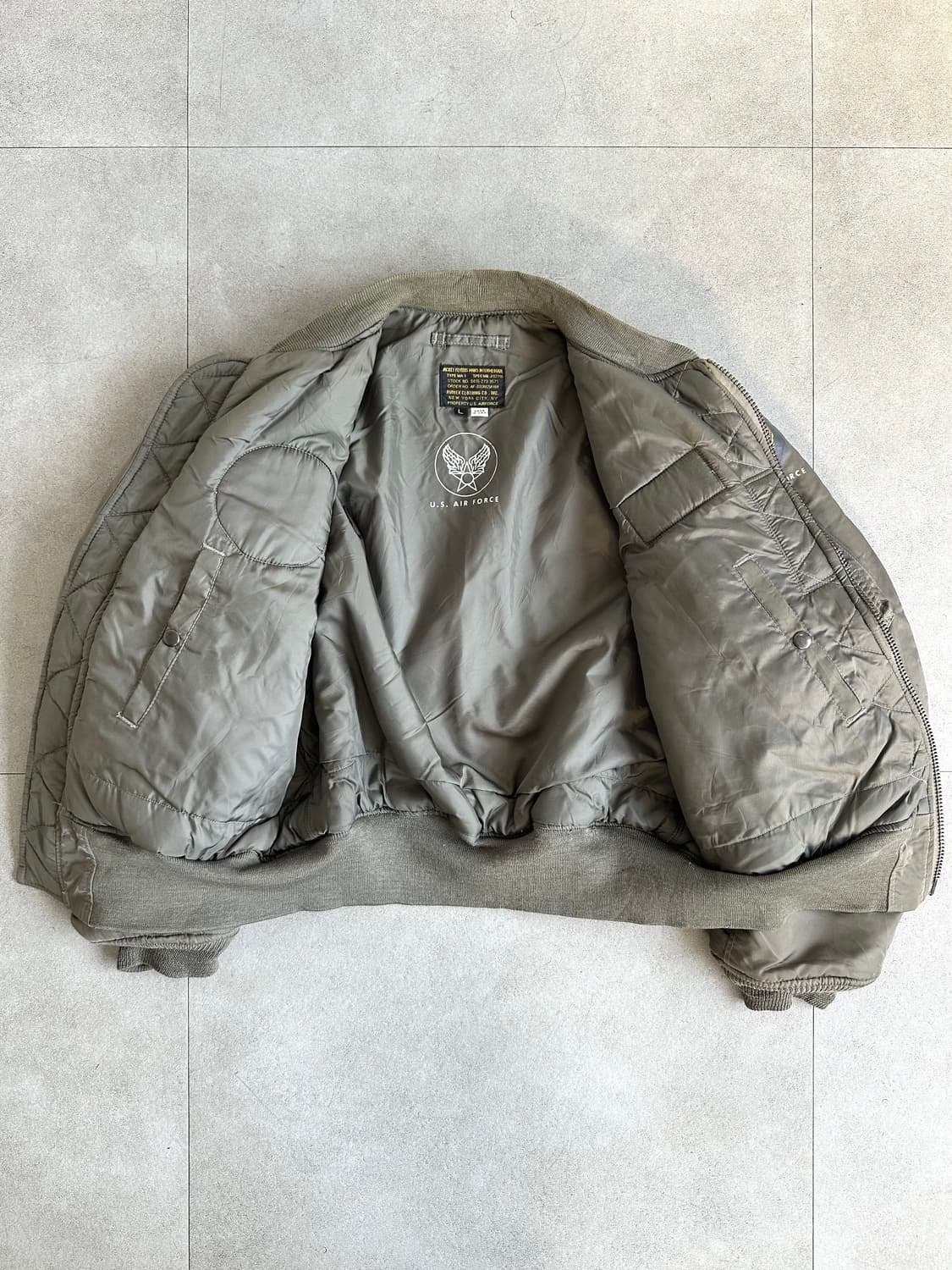 아비렉스 90s 드래곤 플라이트 MA-1 봄버 상품이미지6