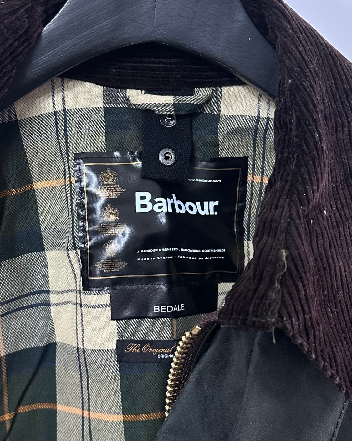 바버 비데일 왁스 자켓 (va.103) 상품이미지7