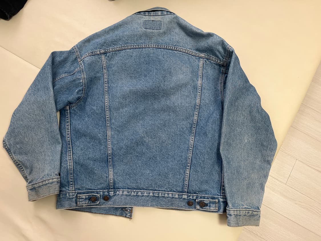 미제 리바이스 70507 데님 자켓 빈티지 100-105사이즈 상품이미지2