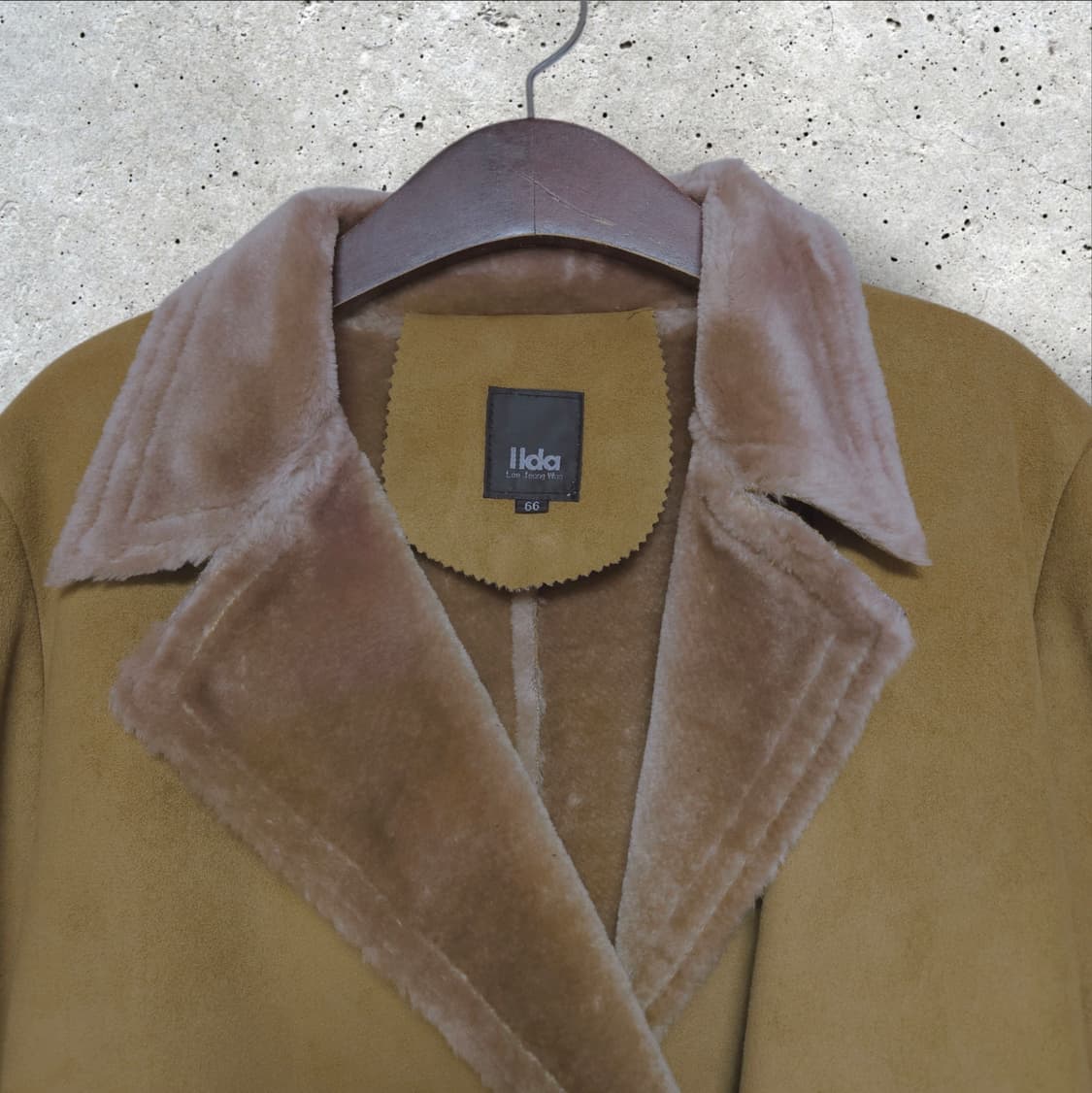 IIDA 스웨이드 롱 무스탕 (90/S) 상품이미지2