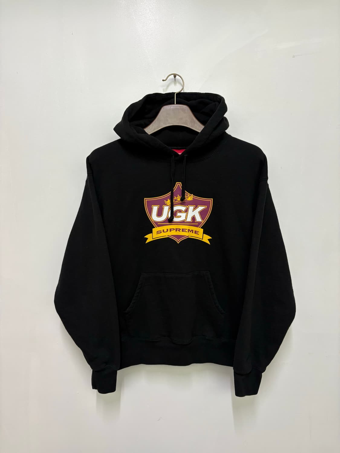 슈프림 ugk 블랙 후드 상품이미지1