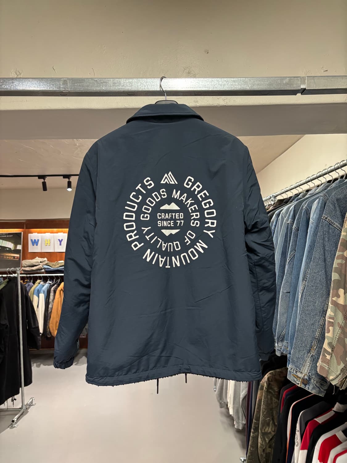 그레고리 양면 쉐르파 코치 자켓 상품이미지5