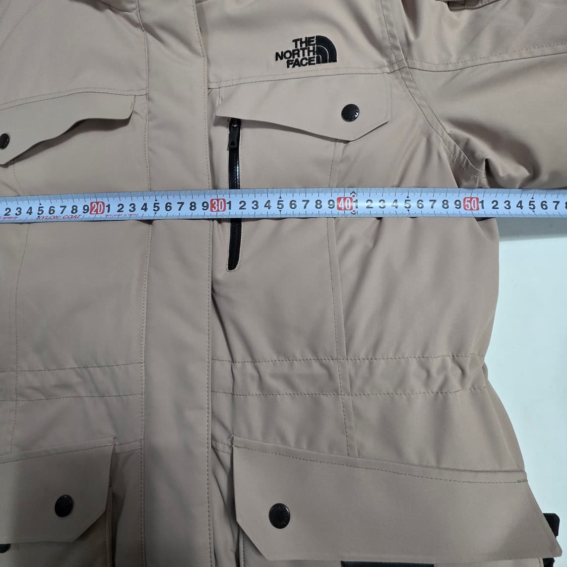 0731 [THE NORTH FACE] 맥머도 시리즈 베이지 롱패딩 90 상품이미지3