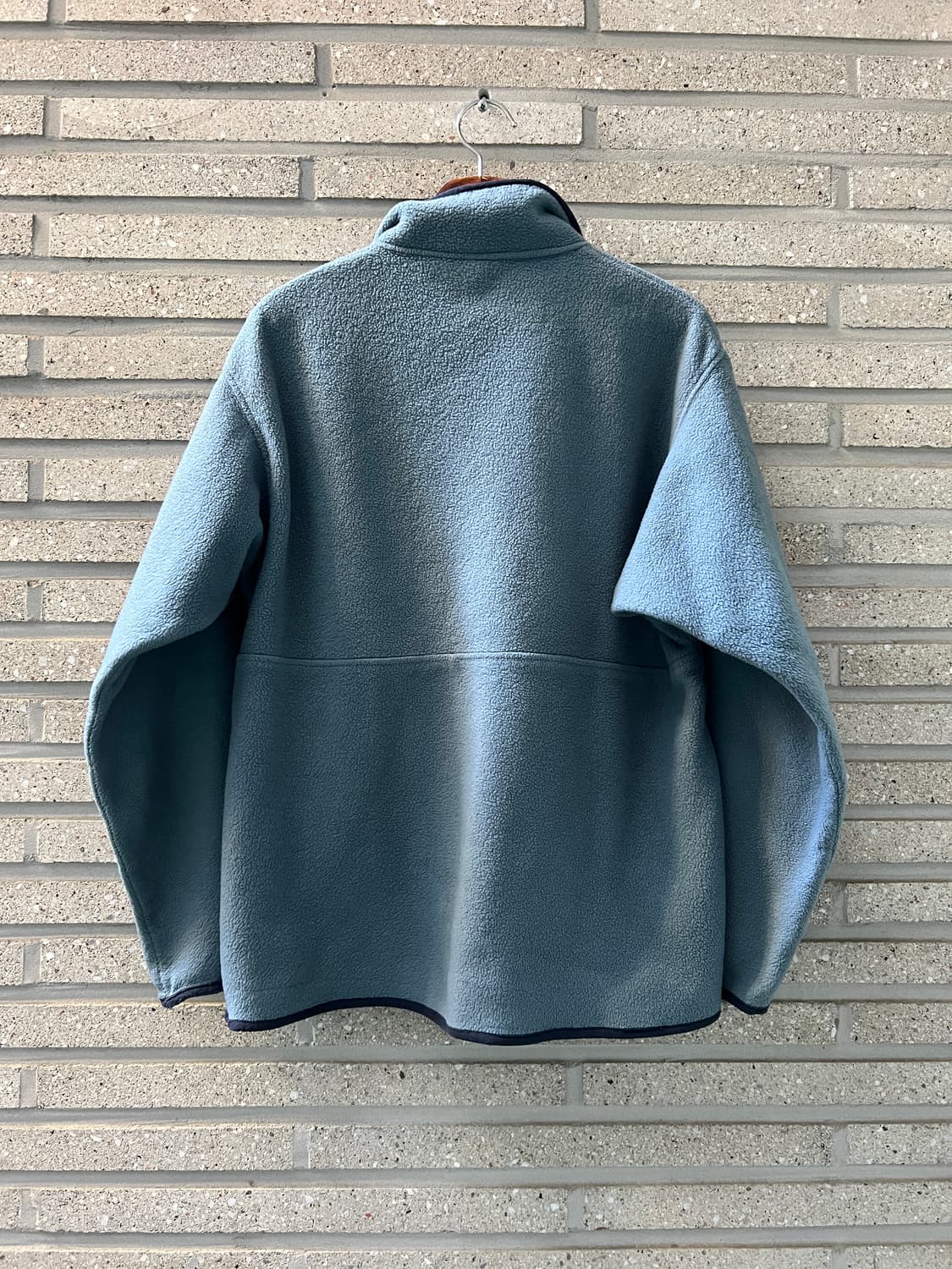[L]90's 파타고니아 신칠라 파스텔블루 하프집업 플리스 상품이미지7