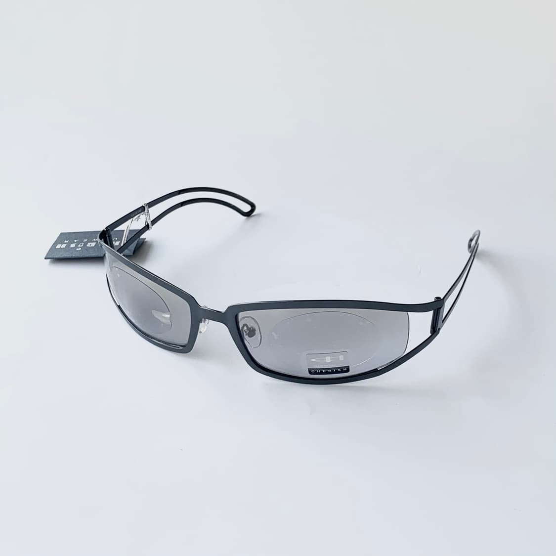 967 데드스탁 빈티지선글라스 실버 타원형 안경테 클래식 오벌 메탈 상품이미지1