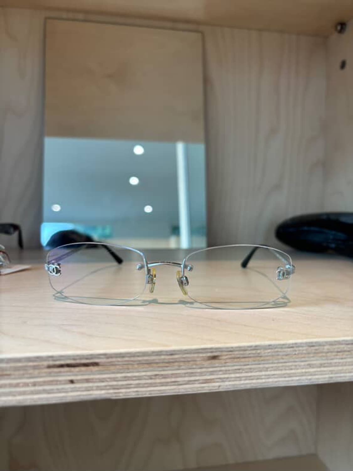 CHANEL CC LOGO GLASSES 샤넬 빈티지 안경 상품이미지2