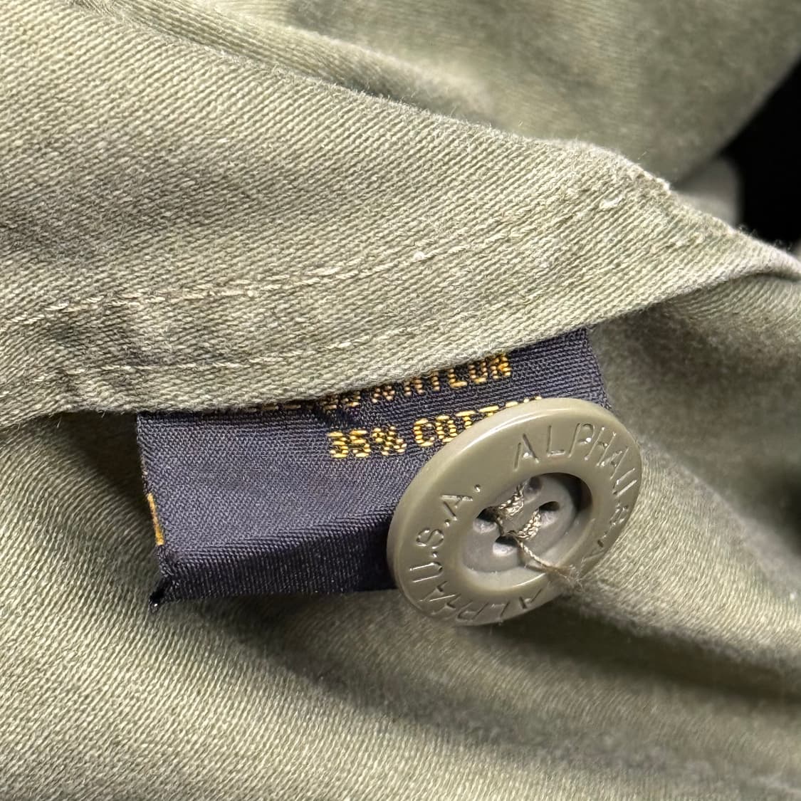 [정품/S] 알파인더스트리 더스터 M-51 피쉬테일 파카 c1 상품이미지6