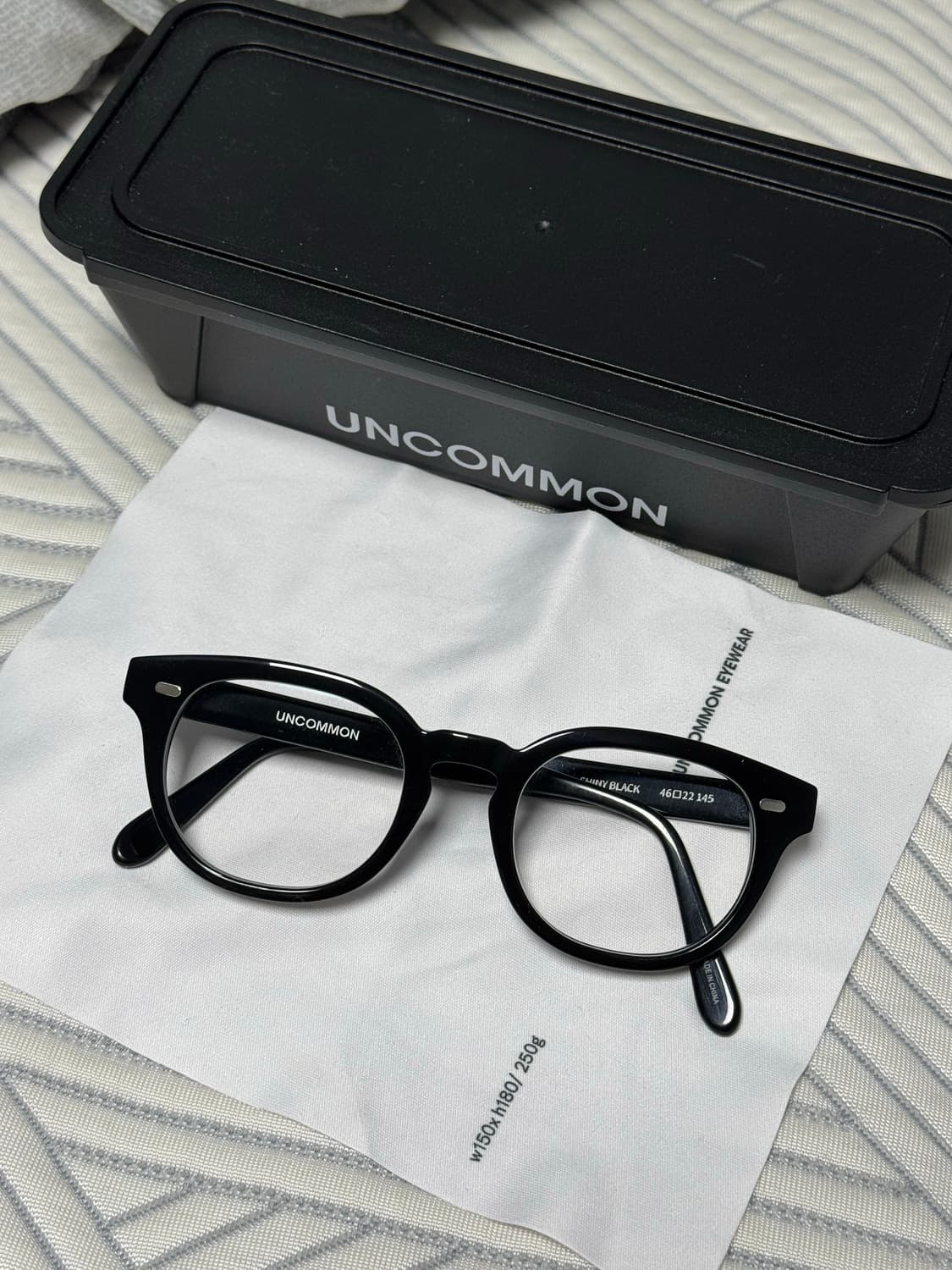 언커먼 아이웨어 로저 블랙 상품이미지1