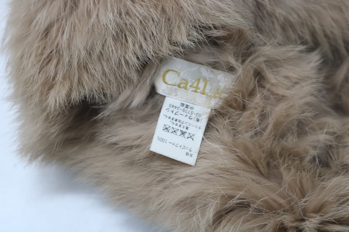 CA4LA 카시라 래빗퍼 비니 상품이미지6