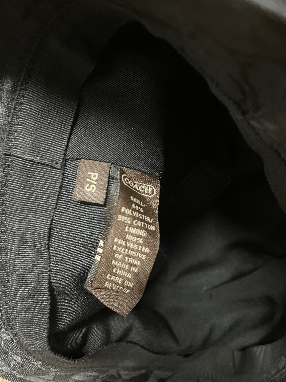 코치 자카드 버킷햇 56 상품이미지5